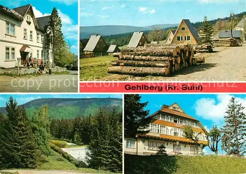 AK / Ansichtskarte Gehlberg Schmuecke Waldbad Erholungsheime Kat. Gehlberg