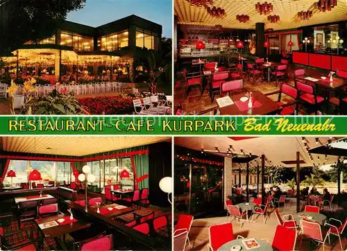AK / Ansichtskarte Bad Neuenahr Ahrweiler Restaurant Cafe Kurpark Kat. Bad Neuenahr Ahrweiler