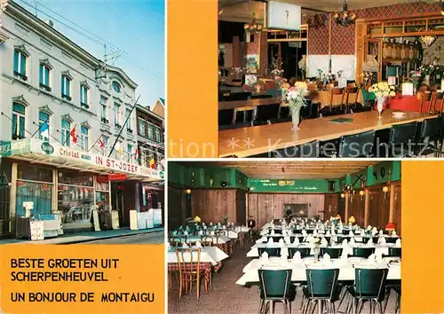 AK / Ansichtskarte Scherpenheuvel Restaurant Saint Jozef Kat. Montaigu Zichem