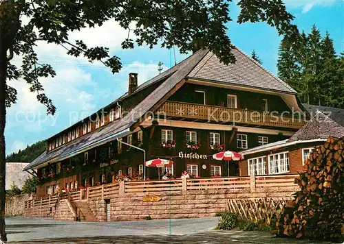 AK / Ansichtskarte Menzenschwand Hotel Hirschen Kat. St. Blasien