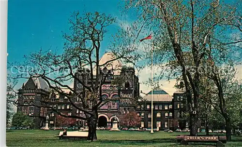 AK / Ansichtskarte Toronto Canada Queens Park Provincial Parliament Buildings Kat. Ontario