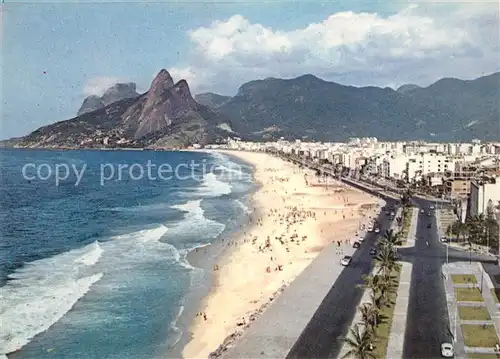 AK / Ansichtskarte Rio de Janeiro Praia de Ipanema Kat. Rio de Janeiro