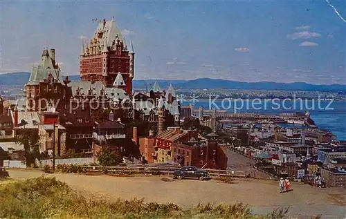 AK / Ansichtskarte Quebec Chateau Frontenac Fleuve St Laurent Kat. Quebec