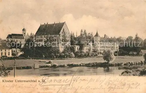 AK / Ansichtskarte Untermarchtal Donau Kloster Kat. Untermarchtal