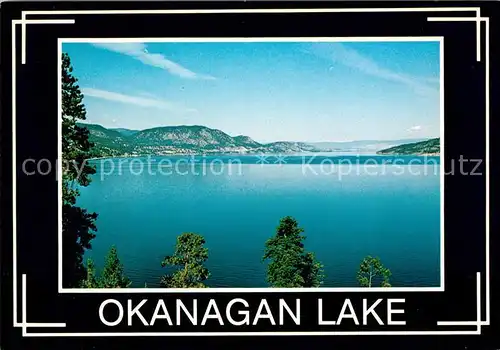 AK / Ansichtskarte Peachland British Columbia Panorama Okanagan Lake Mountains