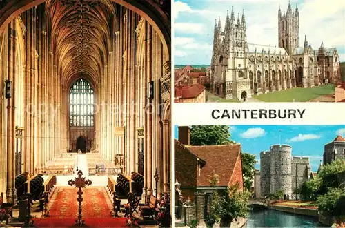 AK / Ansichtskarte Canterbury UK Cathedral Castle Tower Kat. Canterbury