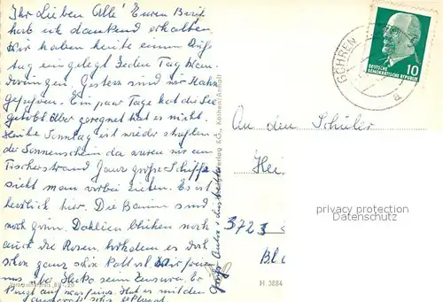 AK / Ansichtskarte Goehren Ruegen Strassenpartie Kat. Goehren Ostseebad Ruegen