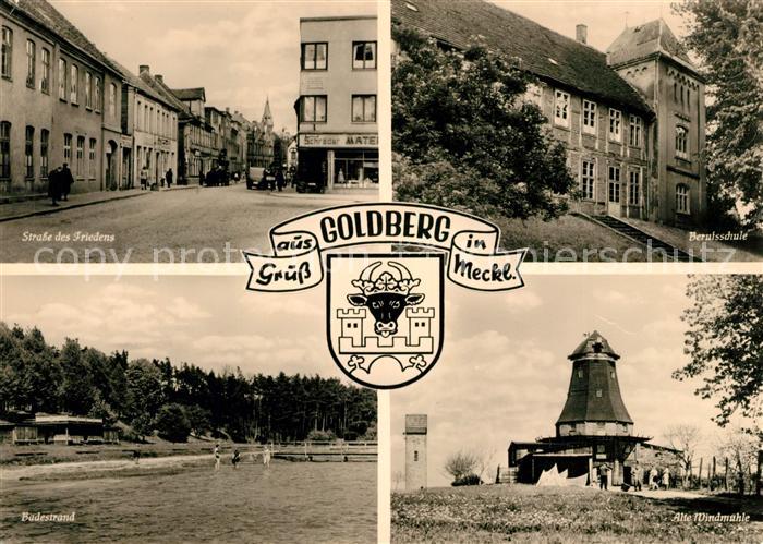 AK / Ansichtskarte Goldberg Mecklenburg Strasse des Friedens