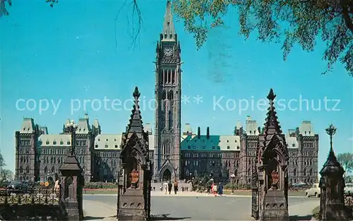 AK / Ansichtskarte Ottawa Ontario Parlament Kat. Ottawa