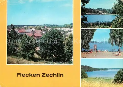 AK / Ansichtskarte Flecken Zechlin Schwarzer See Grosser Zechliner See Kat. Rheinsberg