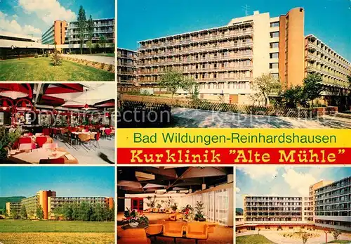 AK / Ansichtskarte Reinhardshausen Kurklinik Alte Muehle Kat. Bad Wildungen