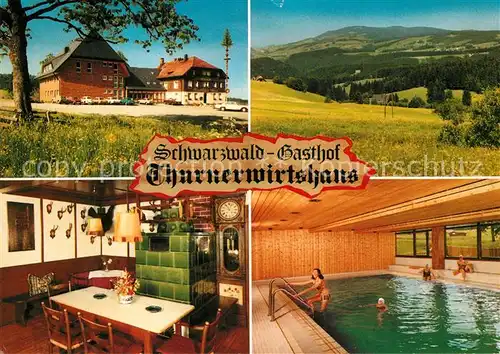 AK / Ansichtskarte St Maergen Schwarzwald Gasthof Thurnerwirtshaus Kat. St. Maergen