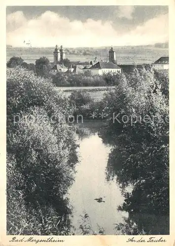 AK / Ansichtskarte Bad Mergentheim Schloss Panorama Tauber Kat. Bad Mergentheim