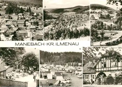 AK / Ansichtskarte Manebach Erholungsheim Freundschaft Campingplatz Meyersgrund Moenchhof Kat. Ilmenau