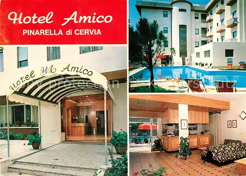 AK / Ansichtskarte Pinarella di Cervia Hotel Amico