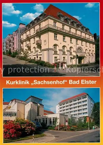 AK / Ansichtskarte Elster Bad Kurklinik Sachsenhof Kat. Bad Elster