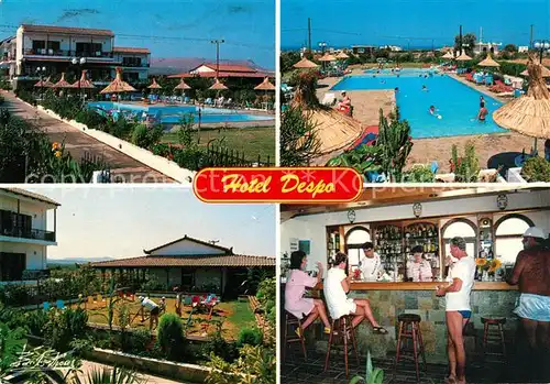 AK / Ansichtskarte Iraklion Crete Hotel Despo  Kat. Insel Kreta
