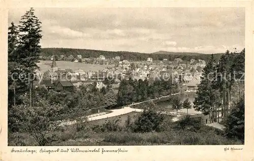 AK / Ansichtskarte Braunlage Kurpark und Villenviertel  Kat. Braunlage Harz