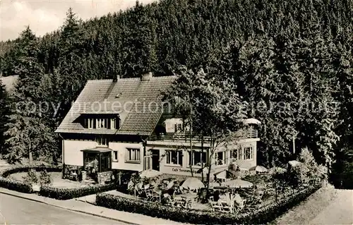 AK / Ansichtskarte Wildemann Cafe und Pension Sonnenhuegel Kat. Wildemann Harz