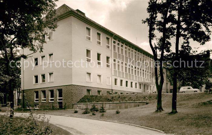 AK / Ansichtskarte Clausthal Zellerfeld Fliegeraufnahme Fachklinik