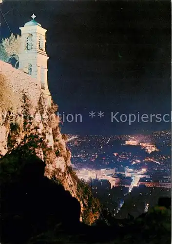 AK / Ansichtskarte Athenes Athen Blick von Lycabettos bei Nacht Kat. Griechenland