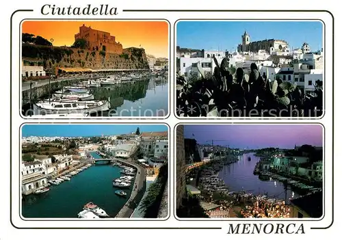 AK / Ansichtskarte Ciutadella Menorca Hafen 