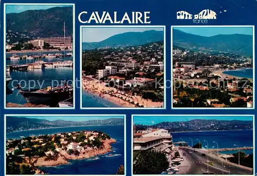 AK / Ansichtskarte Cavalaire sur Mer Hafen Panorama Kueste Cote d Azur Kat. Cavalaire sur Mer