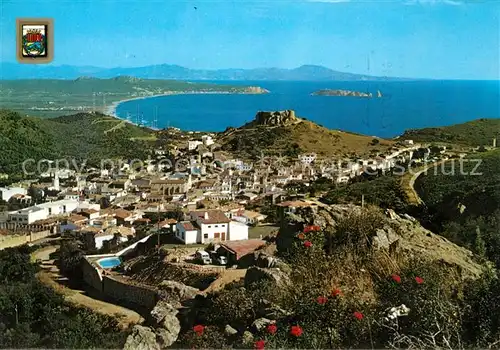 Bagur Panorama Kueste Kat. Begur Bagur Spanien