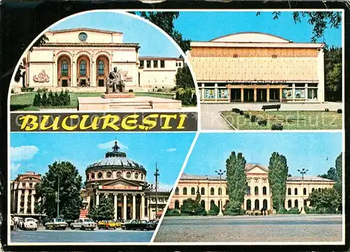 Bucuresti Oper Kino Museum Kat. Rumaenien