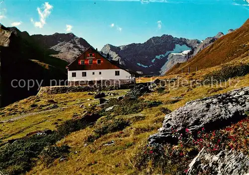 Sellrain Tirol Potsdamer Huette Berghaus Fotschertal Stubaier Alpen Kat. Sellrain