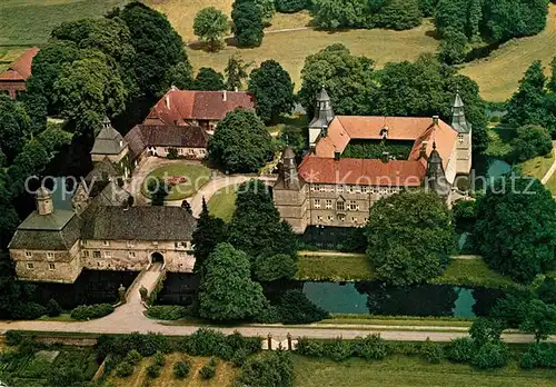 AK / Ansichtskarte Herbern Fliegeraufnahme Schloss Westerwinkel Kat. Ascheberg