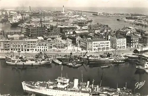 AK / Ansichtskarte Dunkerque Fliegeraufnahme Hafen Kat. Dunkerque