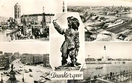 Dunkerque Denkmal Hafen Marktplatz Kat. Dunkerque