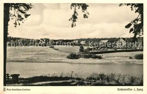 Hahnenklee Bockswiese Harz Panorama Kat. Goslar