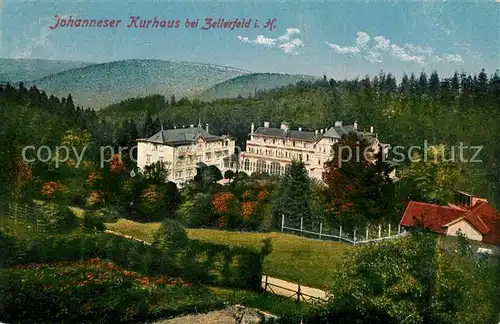 Zellerfeld Johanneser Kurhaus Kat. Clausthal Zellerfeld