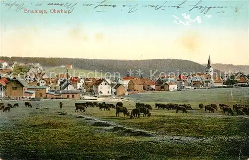 Braunlage Ortsansicht Kat. Braunlage Harz