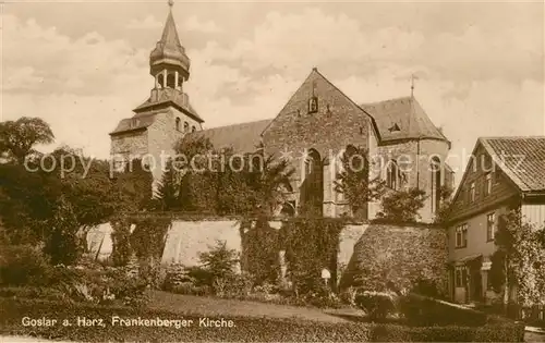 Goslar Frankenberger Kirche Kat. Goslar
