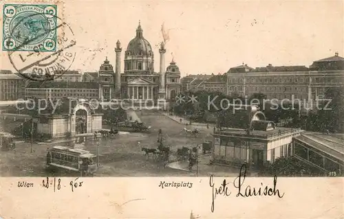 Wien Karlsplatz Kat. Wien