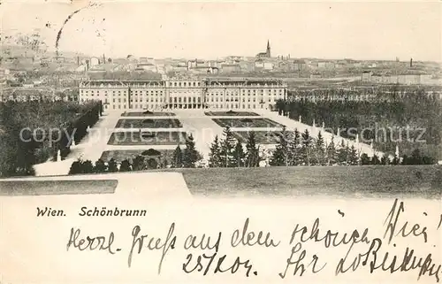 Wien Schoenbrunn Kat. Wien