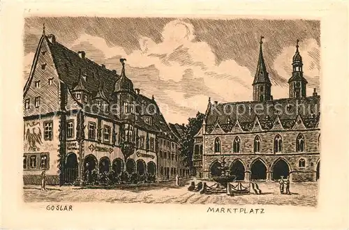 Goslar Marktplatz Kat. Goslar