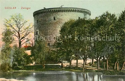 Goslar Zwinger Dicker Turm Kat. Goslar