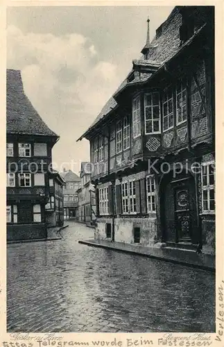 Goslar Siemens Haus Kat. Goslar