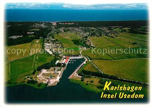 AK / Ansichtskarte Karlshagen Insel Usedom Fliegeraufnahme Kat. Karlshagen Usedom