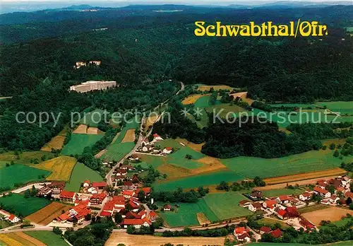 AK / Ansichtskarte Schwabthal Kurklinik Lautergrund Fliegeraufnahme Kat. Bad Staffelstein