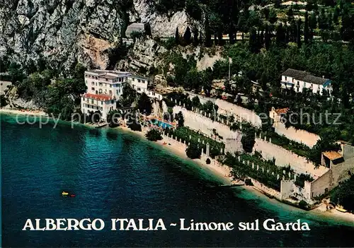 AK / Ansichtskarte Limone sul Garda Albergo Italia Kat. 