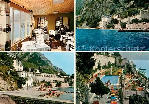 AK / Ansichtskarte Limone sul Garda Albergo Italia Kat. 