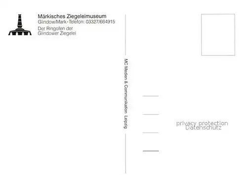 AK / Ansichtskarte Glindow Maerkisches Ziegeleimuseum Ringofen Kat. Werder