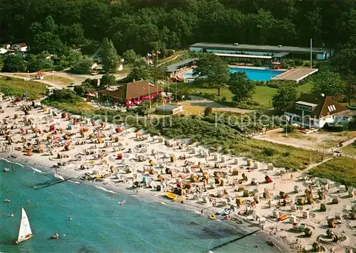 AK / Ansichtskarte Hohwacht Ostseebad Fliegeraufnahme Kat. Hohwacht (Ostsee)