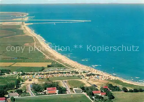 AK / Ansichtskarte Schoenhagen Brodersby Fliegeraufnahme Campingplatz Kat. Brodersby Schlei