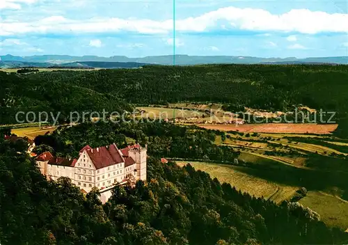 AK / Ansichtskarte Weitenburg Fliegeraufnahme Schloss  Kat. Starzach